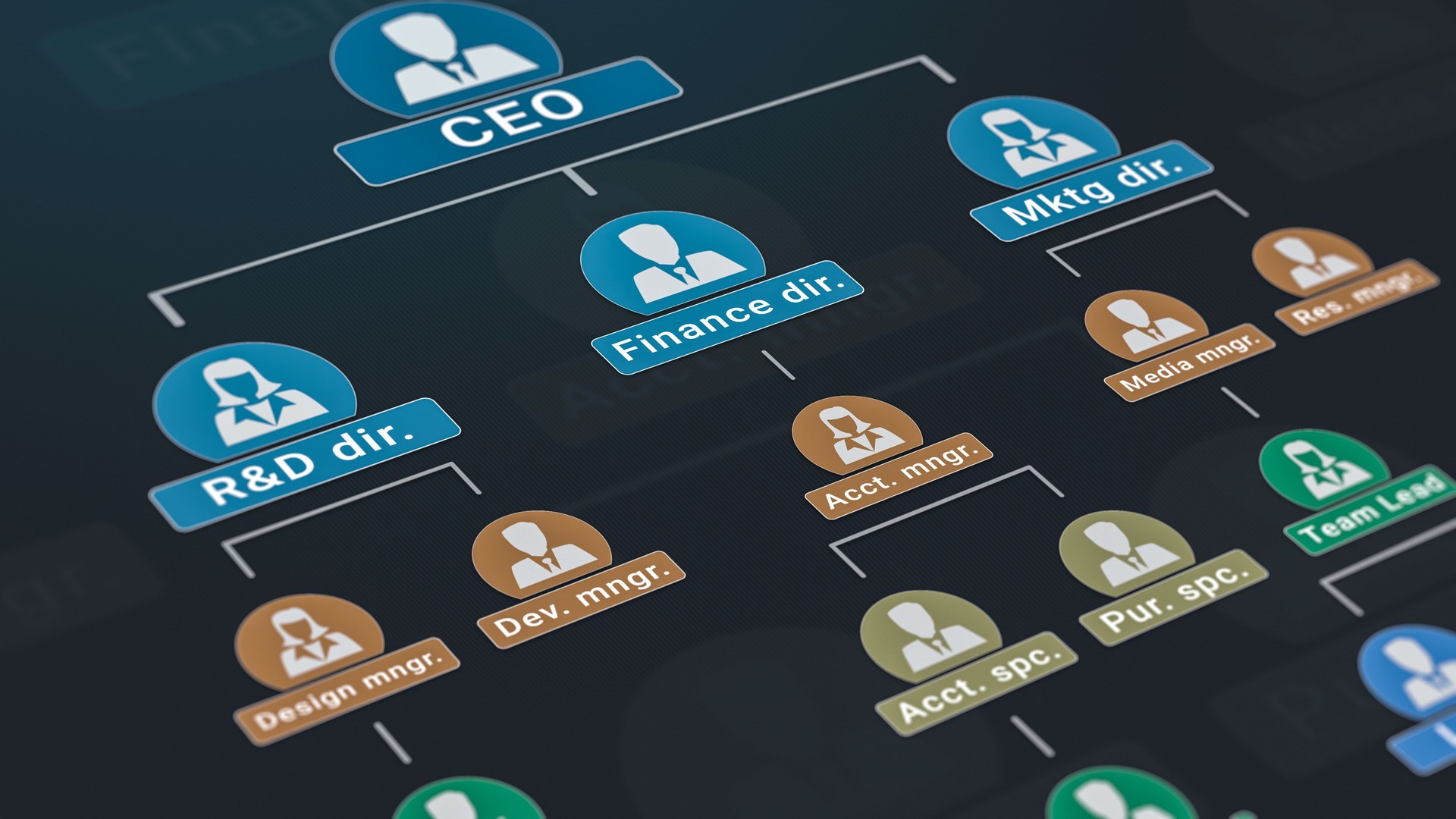 corporate organization chart